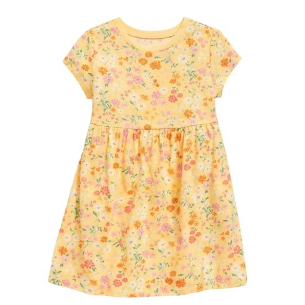 NEW Dolman Sleeve Fit & Flare Dress Toddlers. Floral. Size‎ 12-18 mo